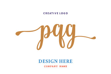 PQG lettering logo is simple, easy to understand and authoritative