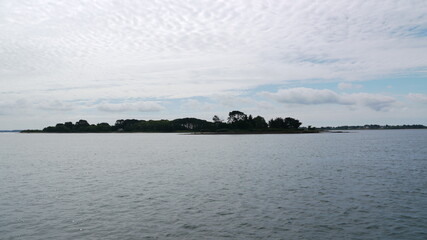 Golfe du Morbihan en Bretagne en France