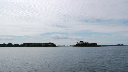 Golfe du Morbihan en Bretagne en France