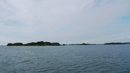 Golfe du Morbihan en Bretagne en France