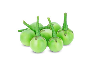 Eggplant isolated on white background