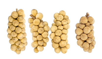 Wollongong fruit isolated on white background