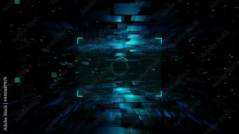 Aufkleber artificial intelligence ai. future technology concept visualization. big data transmission connectio
