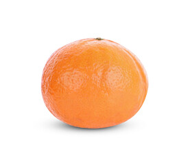 Orange fruits on white background