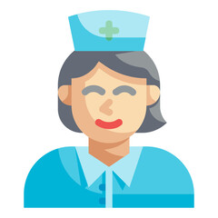 nurse flat icon
