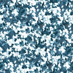 Shine light blue glitter, sparkle confetti texture. Christmas abstract background, seamless pattern.