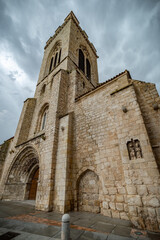 iglesia gótica de San Miguel en Palencia Castilla España