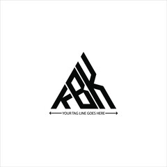 KBK letter logo creative design. KBK unique design   © MdAminul