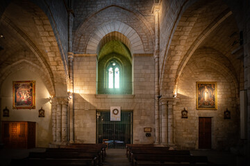 Fototapeta premium iglesia gótica de San Miguel en Palencia Castilla España