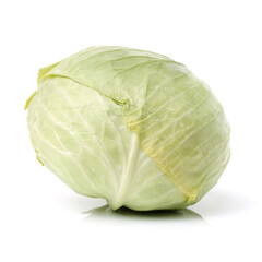 Fototapeta premium cabbage on white background