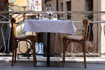 Candlelight Dinner, Venice, Italy
