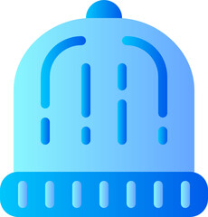 bobble hat gradient icon