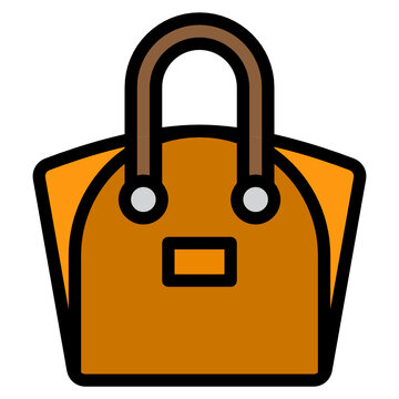 recommend clip art: bag filled outline icon