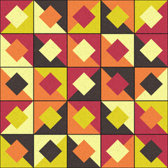 Abstract Geometric Pattern generative computational art illustration