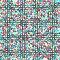 Abstract Geometric Pattern generative computational art illustration