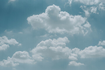 Obraz premium blue sky with clouds