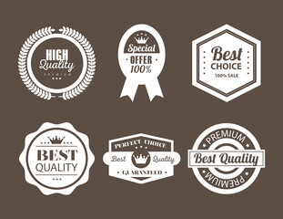 six best quality seals