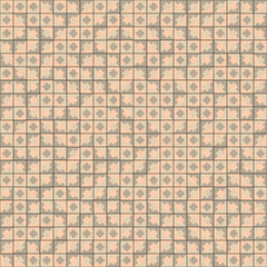 Fototapeta premium Abstract Geometric Pattern generative computational art illustration