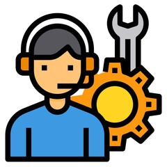 Consult filled outline icon