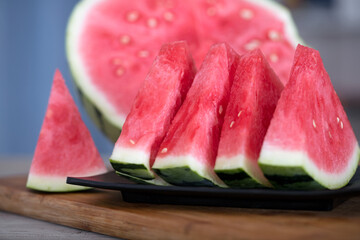 Watermelon in summer