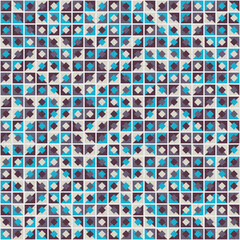 Abstract Geometric Pattern generative computational art illustration