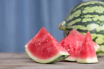 Watermelon in summer