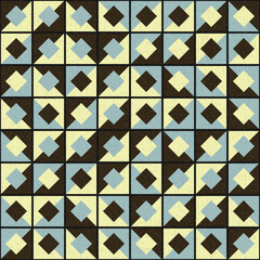 Abstract Geometric Pattern generative computational art illustration