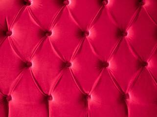 bedside headboard red cover