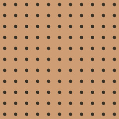 Metal Peg board perforated texture background material with round holes seamless pattern board vector illustration. Wall structure for working bench tools.
