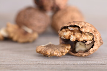 Peeled walnuts
