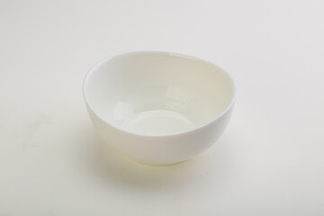 White proclean bowl for serving