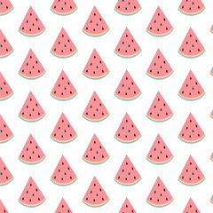 seamless pattern with watermelon