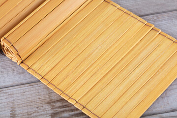 Naklejka na ściany i meble Unfolded bamboo slips