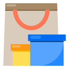 bag flat icon