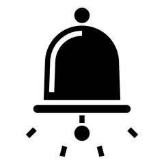bell glyph icon