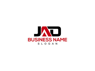 Letter JAD Logo Icon Design For Kind Of Use - obrazy, fototapety, plakaty