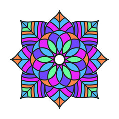 Ornamental decorative mandala pattern design