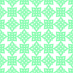 Islamic abstract ornament seamless pattern design