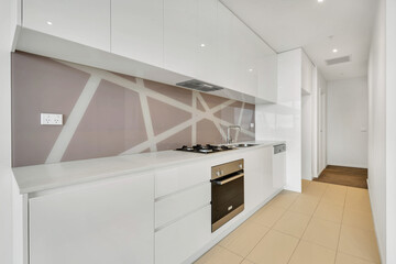 Empty and unfurnished brand new apartment