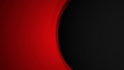 Abstract red and black gradient background. Design template for brochures, flyers, magazine, banners etc.