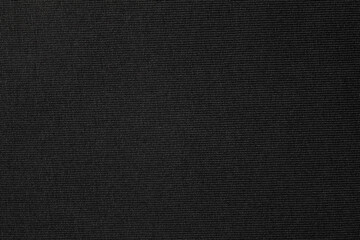 Fototapeta na wymiar Black cotton cloth texture texture background. Close-up.
