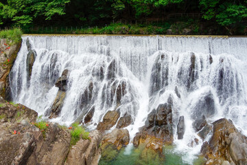 Obraz premium 長篠堰堤