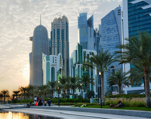 Fototapeta na wymiar Doha City - Qatar