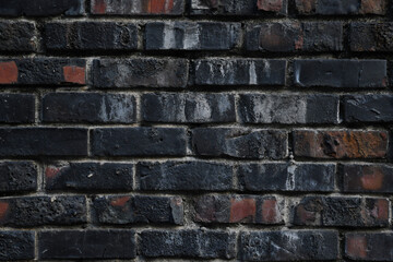 汚れた煉瓦の壁