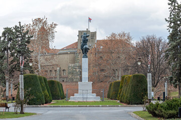 Obraz premium French Monument Kalemegdan Belgrade