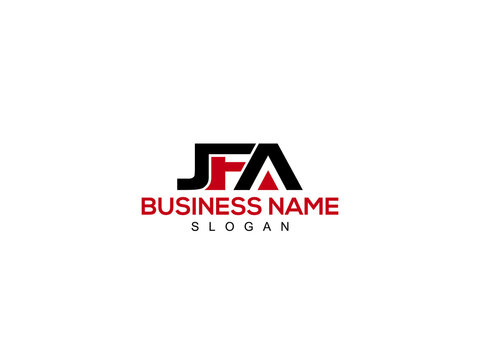 Letter JFA Logo Icon Design For Kind Of Use