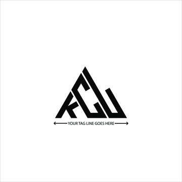KCL letter logo creative design. KCL unique design