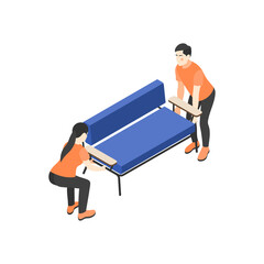 Renovation Isometric Icon