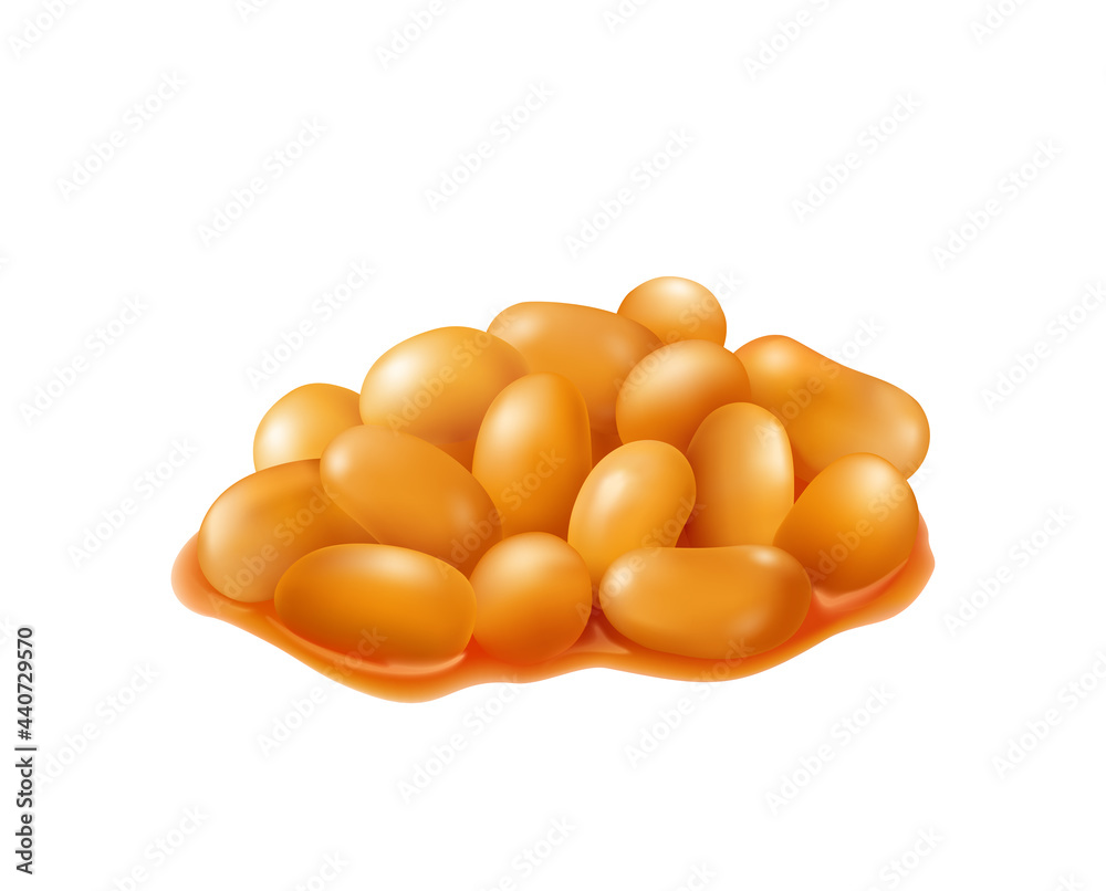 Canvas Prints Baked Beans Icon