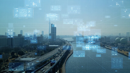 都市とネットワーク　デジタルトランスフォーメーション 